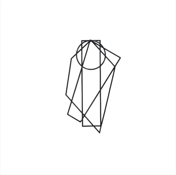 Valerie Objects Trivets Untersetzer Mix Set aus 4 Schwarz