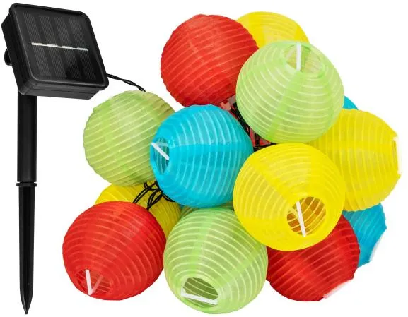 Solarlampen-Lichterkette 20 LED
